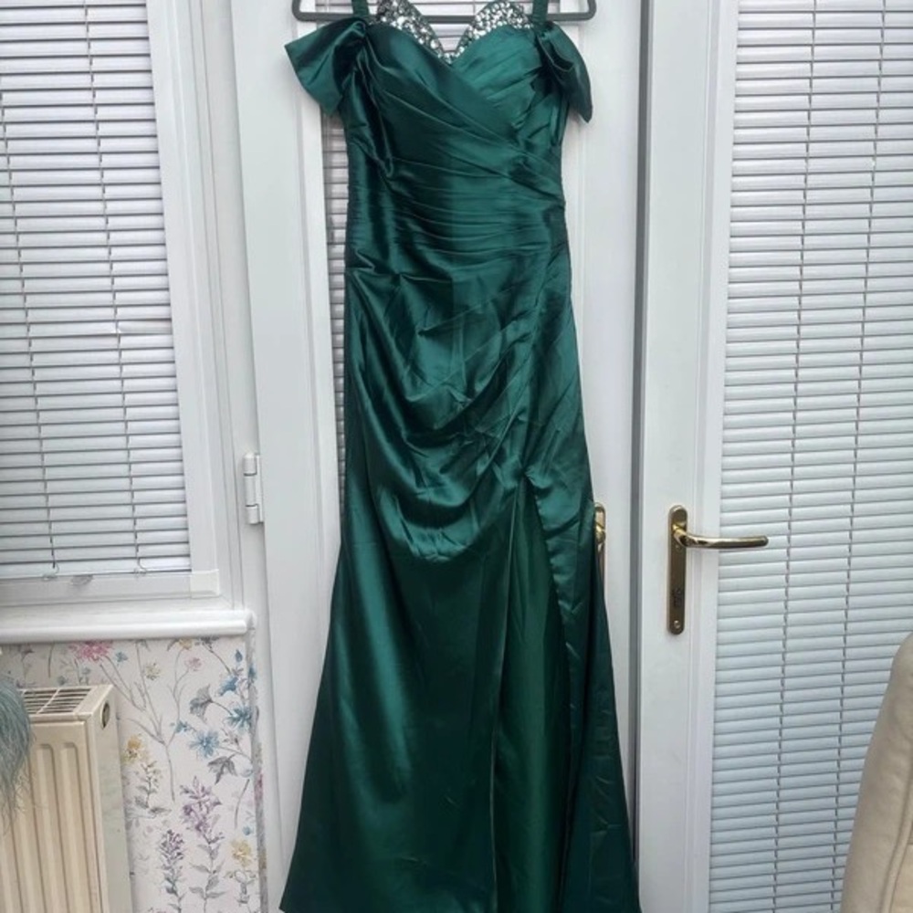 LuLaRoe Teal Maxi Dress